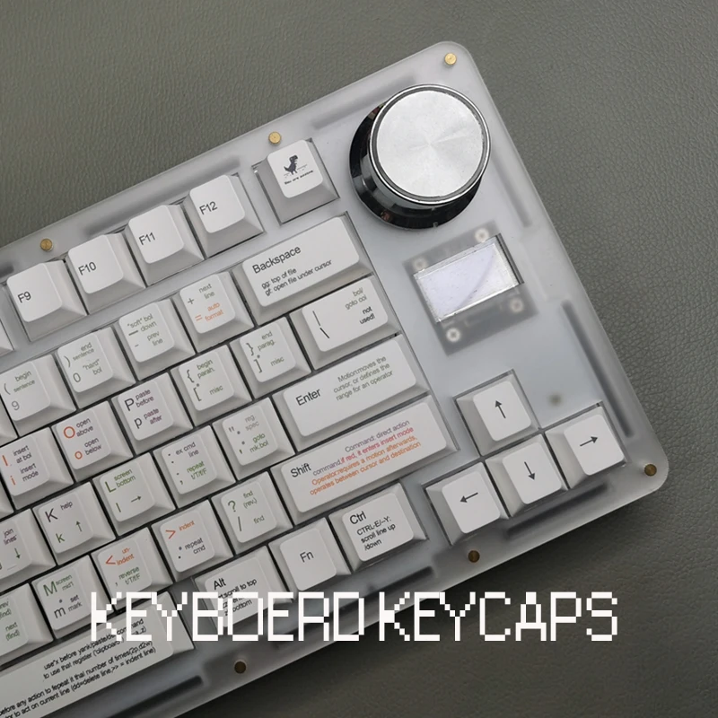 Teclado Mecânico Keycaps Pbt Keycaps Sublimação Cherry Profile 131 Teclas Programador - Imagem 2