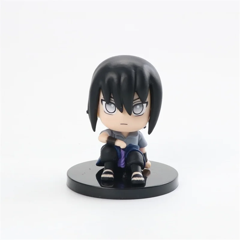 Mini Estátua Sasuke Uchiha Cute: Naruto Clássico - Anime Mangá