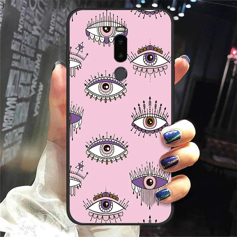 meizu phone case with stones black For Meizu Note 8 Case Cases For Meizu M8 Lite Note8 M8 Note Cover Phone Covers Bumpers Psychedelic Trippy Art best meizu phone cases Cases For Meizu