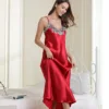 102183-bc4a13.jpg Chemise de nuit en satin de dentelle pour femmes, chemise de nuit sexy, chemise longue, vêtements de nuit