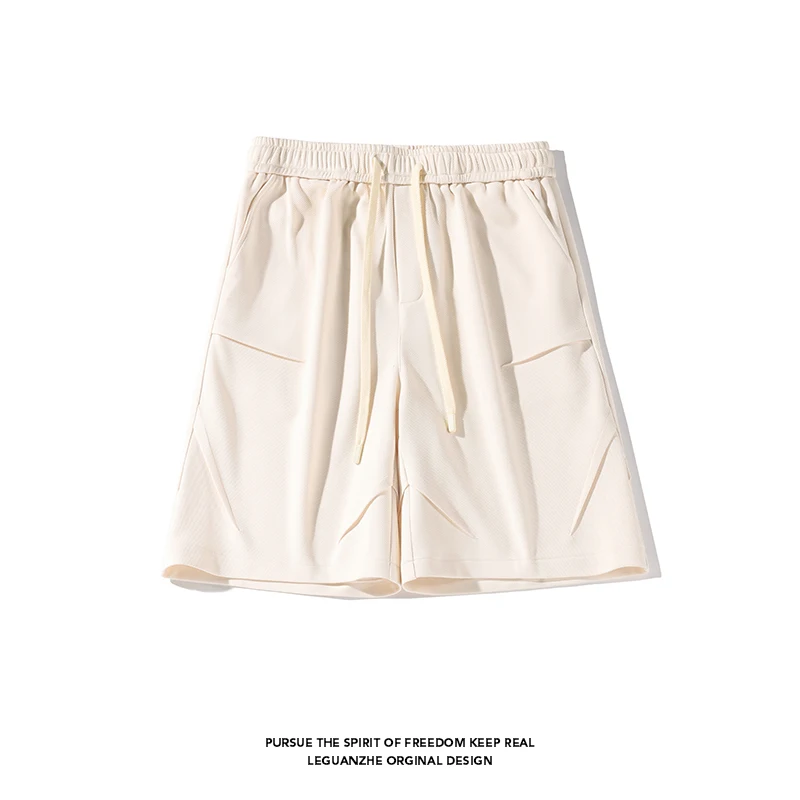 Men's Shorts Loose Short Sweatpants Basketball Fitness Sweatpants Solid Colour Basic Summer Casual Pants Unisex Clothing