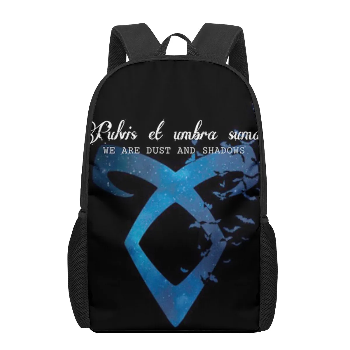 Shadowhunters 3D Print Book Bags Back to School Bag Set for Boys Girls Kids Backpack Stylish Elementary Children Backpacks Bagpa