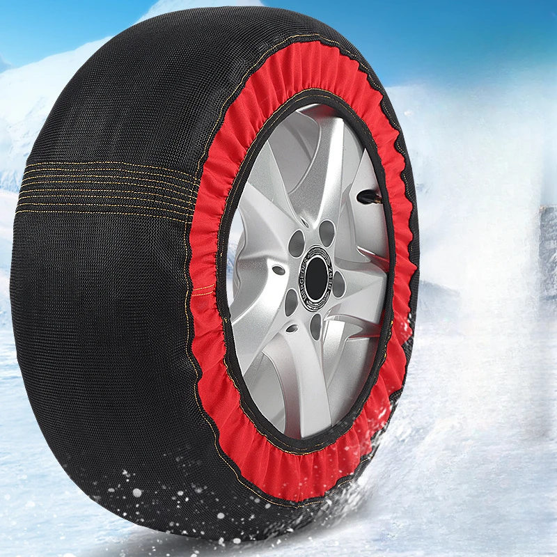 Anti-skid Chains Car Wheel Emergency Tire Chain Snow Socks Winter Car Accessories For Mercedes Benz AMG For BMW For Volkswagen tire chains