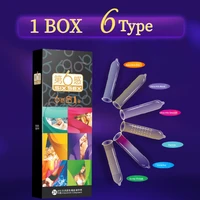 24/12PCS Eis Feuer Kondome Sex Spielzeug Für Männer Erwachsene Penis Hülse Partikel Kondome Sicher Empfängnisverhütung Paar Sexy liefert Sexshop 3