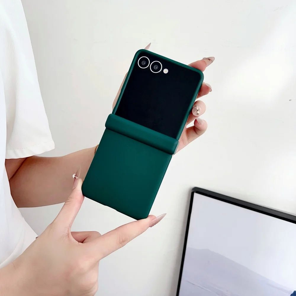 Luxury Candy Color Matte Slim Phone Case - Solid Color Liquid Silicone Shockproof Cover