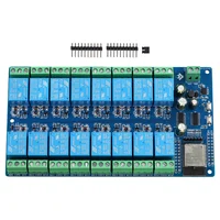 16 Channel Relay Module DC5-12V Power Supply ESP32 Development Board ESP32-WROOM Secondary Development Module 2