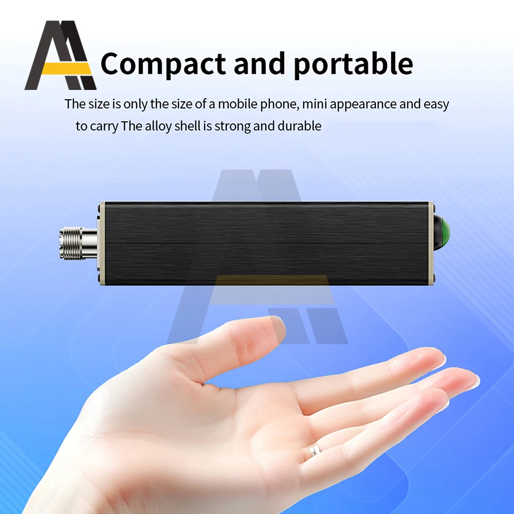 Mini Sintonizzatore d'Antenna Automatico per Apparecchiature Radio 1.8~55MHz 0.96IN con Alloggiamento ATU‑100 Strumenti Elettrici - immagine 5