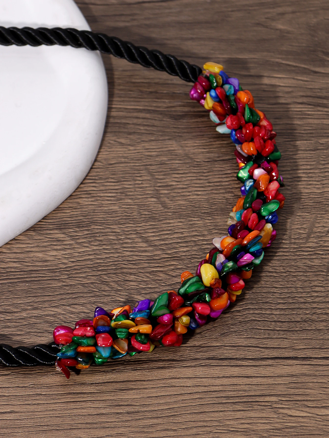 Bohemian Handmade Necklace Womens Holiday Party Accessories