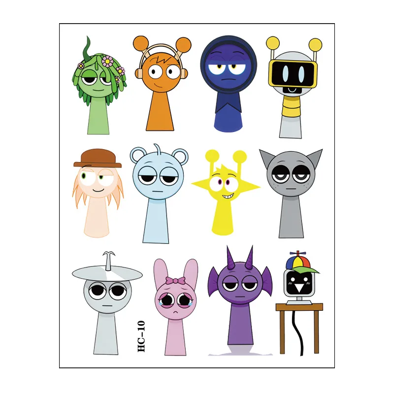 Temporary Tattoo Sticker 1Pcs For Kids Gifts