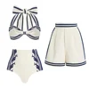 2025 High Quality One Piece Swimsuit Floral Ruffle Printed Push Up Women Bikini Set Swimwear Slimming Bathing Suit Beach Wear