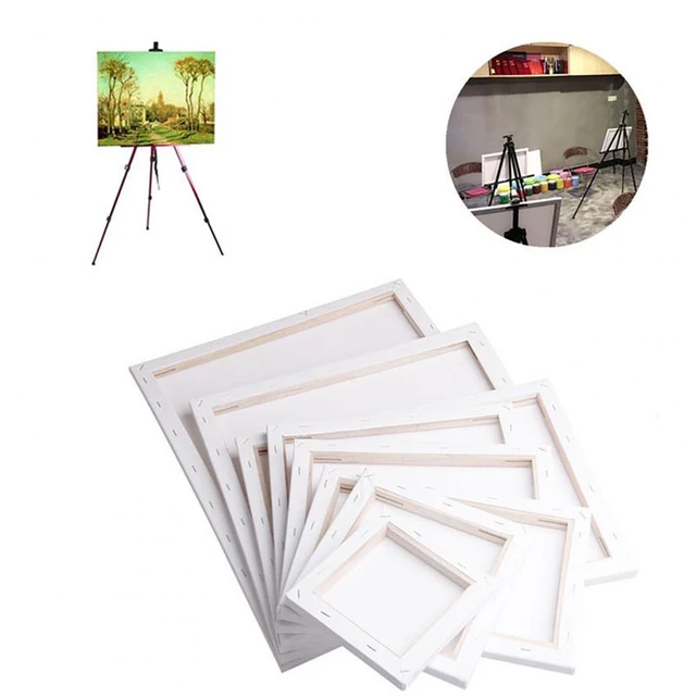 Canvas Frame Holder Portable Blank Rectangle Wood Canvas Painting Frame  Plate - Frame - AliExpress