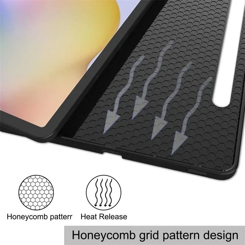 Capa para Samsung Galaxy Tab s6 Lite 104 Tampa do Suporte Suporte do Lápis Sm-p613 P615 P610 P619 2023 2023 - Imagem 2