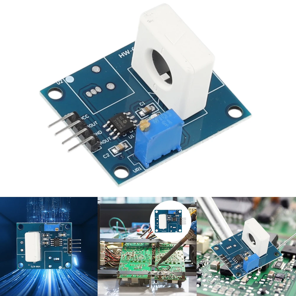 DC 5V 35A Hall Current Sensor Module