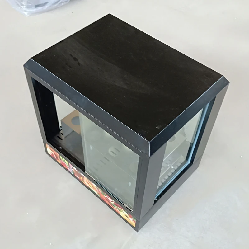 Electric 13*6cm Pizza Cone Forming Maker Machine For Commercial Rotary Oven With Pizza Cone Warming Display Showcase
