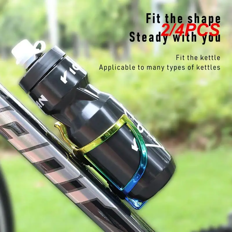 

2/4 шт., разноцветные держатели для бутылок с водой