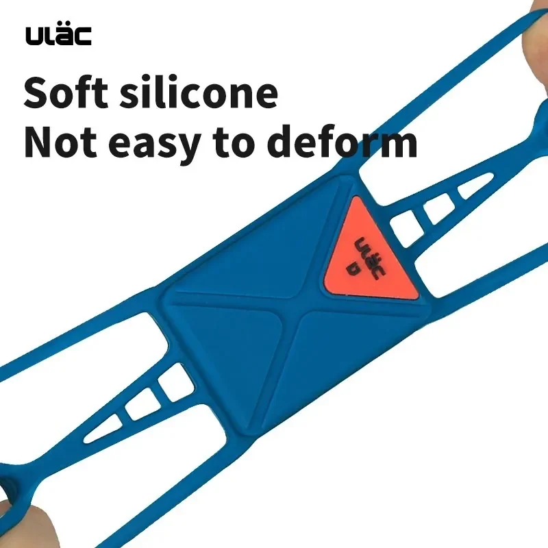 Supporto Telefono Per Bici E Moto In Silicone Universale - Manubrio