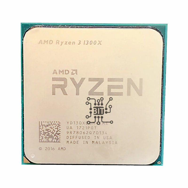 Processador Amd Ryzen 1300x r3 1300x 3.5 Ghz Quad-core Quad-thread Cpu Yd130xbbm4kae Soquete Am4