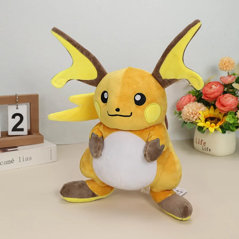 Pokemon Peluche Pikachu Peluches Pichu Evolution Raichu Plush Toy Stuffed Doll Decoration Xmas Gift For Kids