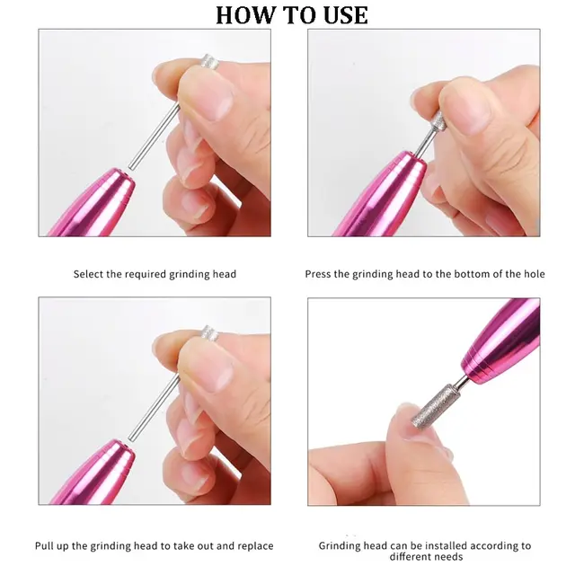 Manucure Perceuse à ongles électrique professionnelle forte