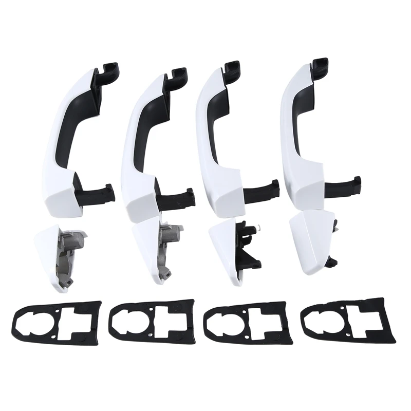 

1Set Exterior Outside Door Handles 22923605 22929412 For Chevy Silverado GMC Sierra 2014-2018 22929464 22923599