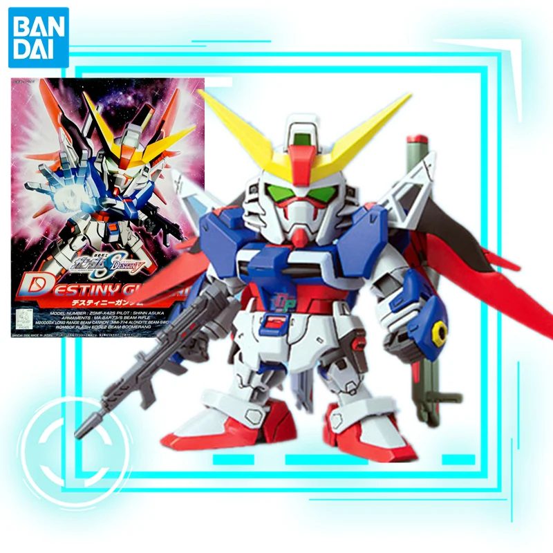 Bandai Gundam Model Kit Anime Figure Sd Bb 290 Destiny Gundam Collection Gunpla Anime Action