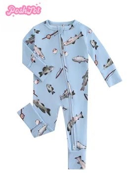 Small Fish Baby Romper 1