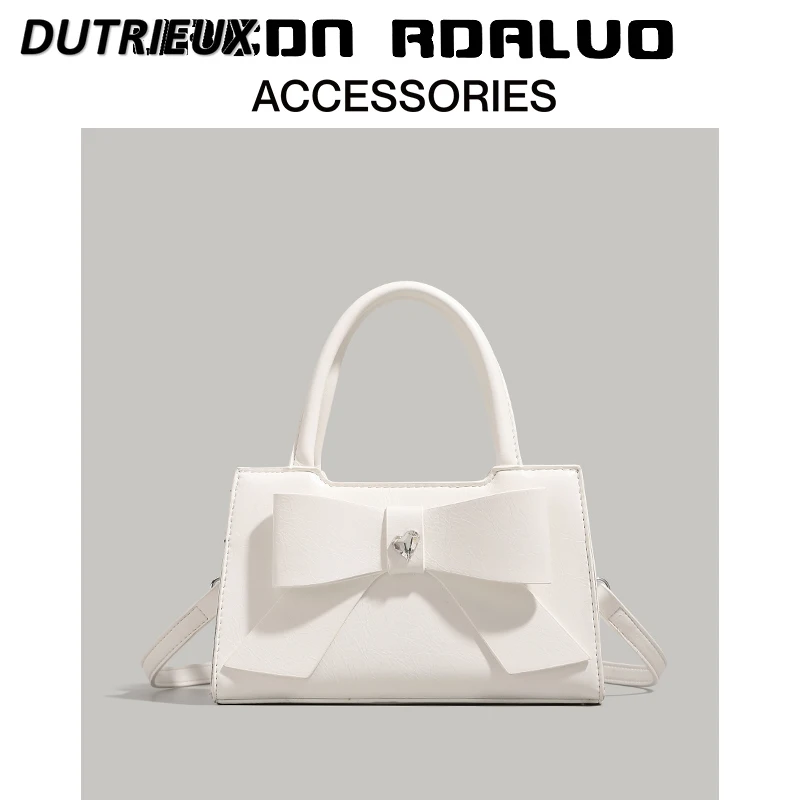 Small Square Bag for Women Fashion All-Match Ladies Handbags Simple Shoulder Messenger Bag 2024 New Sweet Cute Ladies Bags