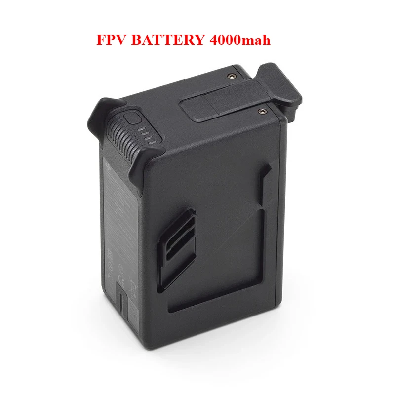 Deux batteries de vol intelligentes 4000mAh pour DJI FPV côte à côte, prêtes à être installées