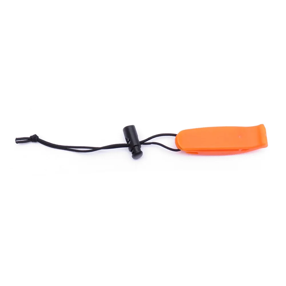 

Loud Survival Whistle, Made of PP Material, Available in Orange, Black, Gray, Ideal for Diving, Camping, Hiking