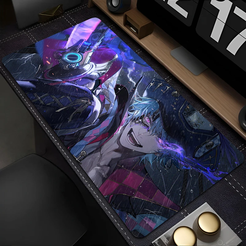 Mouse Pad Computer Wuthering Waves Mousepad Laptop Anime Brant Gamer Rubber Keyboard Pad PC Gaming Accessories Desktop Mouse Mat