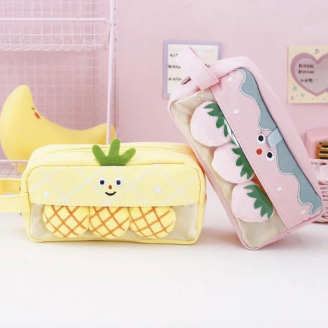 Cute pencil case Kawaii Stationery Plush Pencil Pouch estuche escolar Pen  Case School Supplies Trousse Pencil Cases For Girls - AliExpress