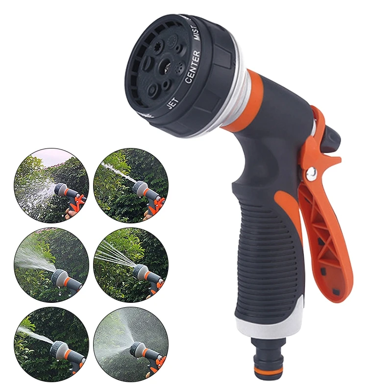 MultiFunction Water Guns Adjustable Pressure Car Wash Spray Guns 8