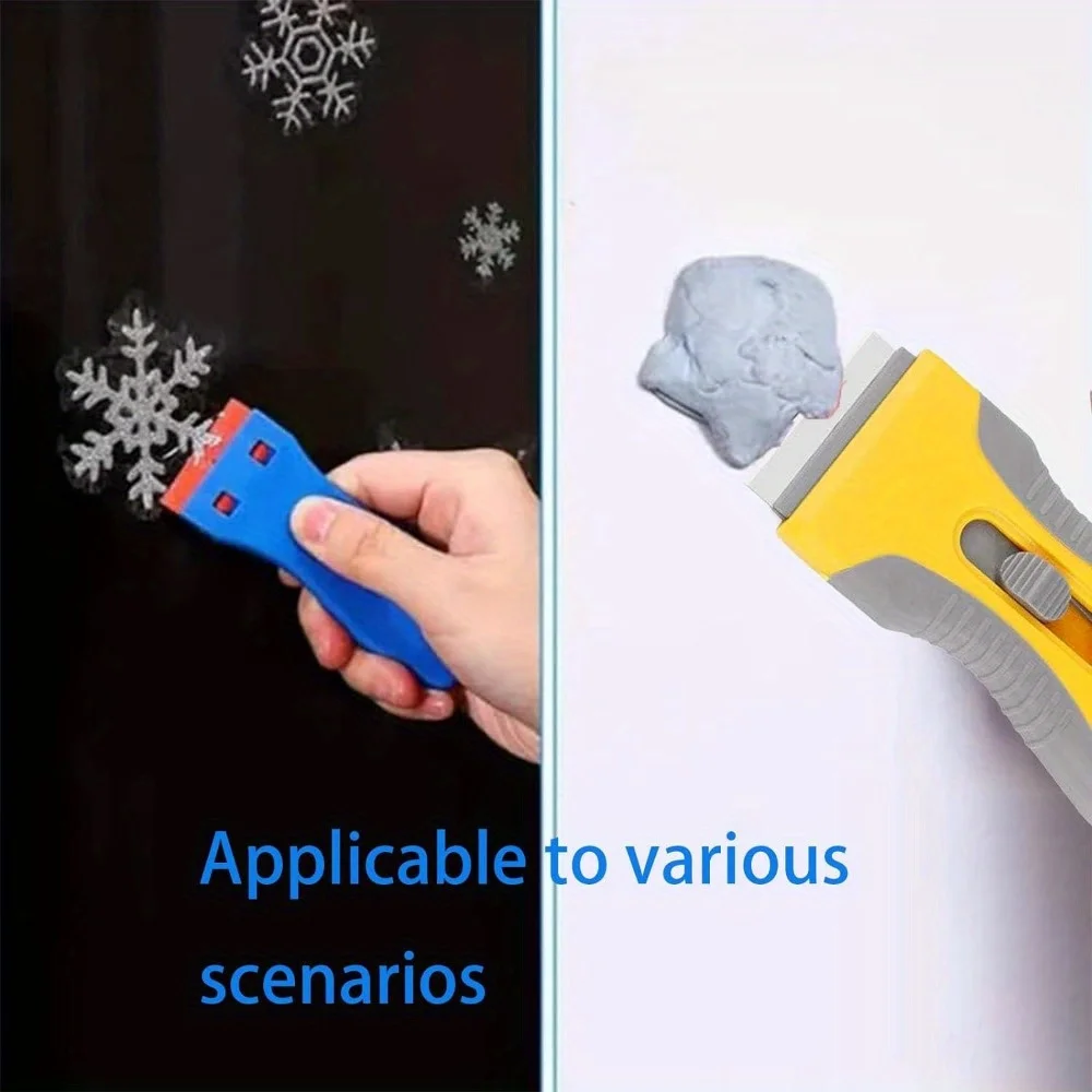 Multifunctional Glue Removal Shovel, Plastic Scraper Tool, Sticker Remover Tool, Glass Sticker Remover, Car Remover,