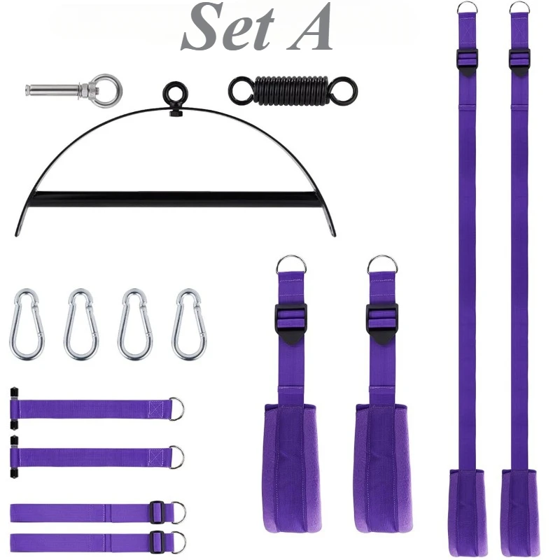 Sex Swing Erotic Toy Adjustable Straps with Seat Hanging Sexual Furniture Fetish Bondage Chairs Hanging Door Swing Couple BDSM