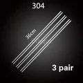 36cm 3 pair