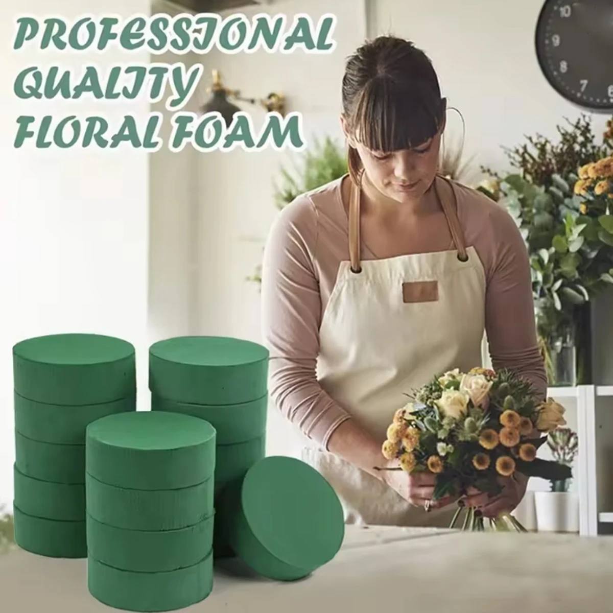 Floral Foam Blocks Green Artificial Flower Mud Arrangement
