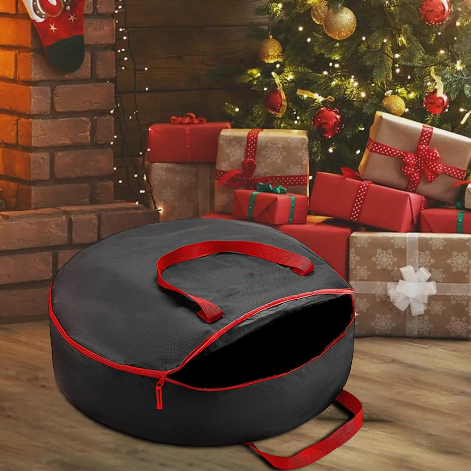 Christmas Storage Bag Oxford Cloth Portable Exquisite Craft Application Scratch-proof Durable Oxford christmas storage bag