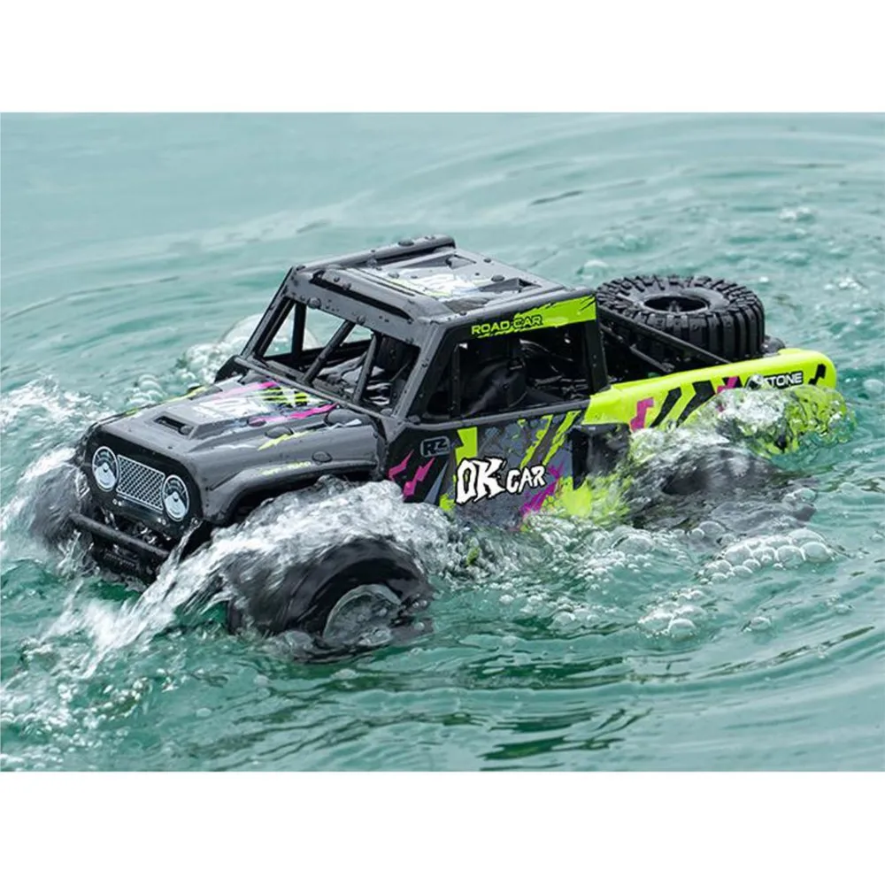 Voiture RC Amphibie 1:18 JJRC Q191 4WD Tout-Terrain Étanche