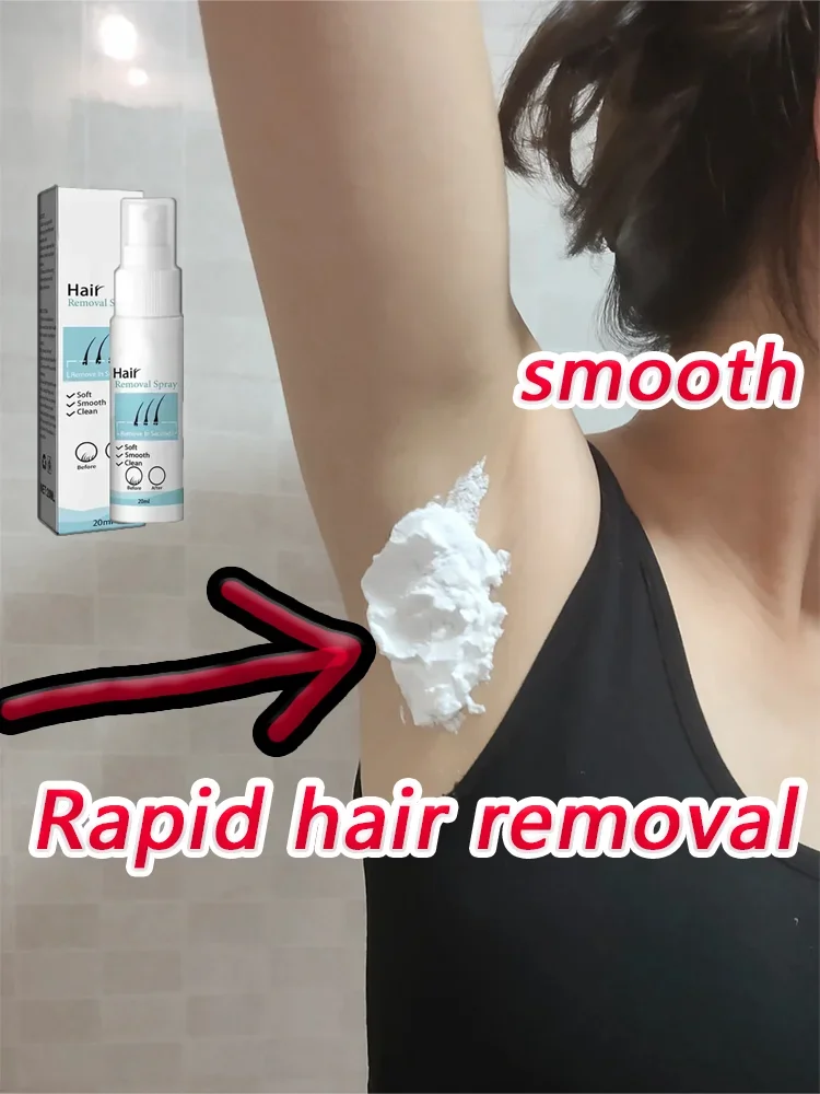 

Permanent Hair Removal Spray Painless Hair Remover for Ladies Armpit Legs Arms Hair Growth Inhibitor Depilatory Body Cream Care