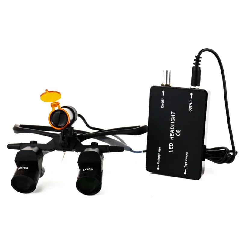 Dental-Magnifier-Medical-Binocular-Loupes-2-5X-6X-Adjustable ...