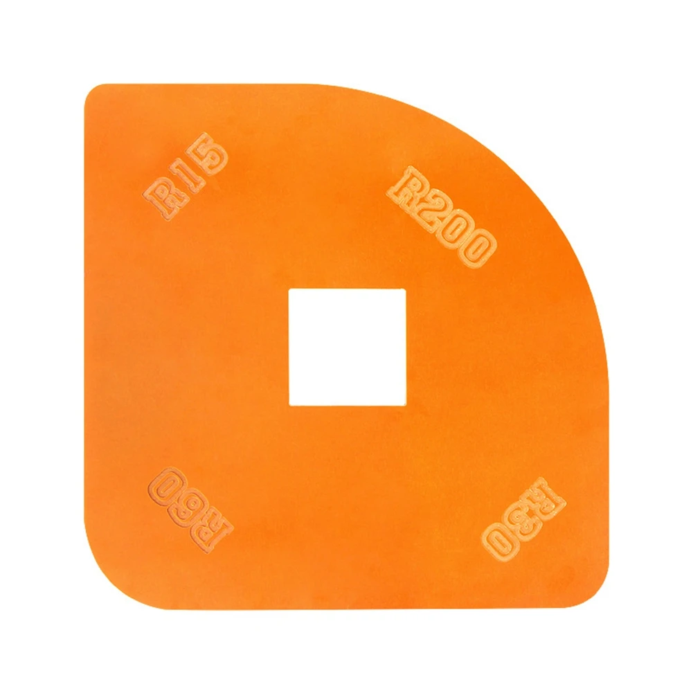 

Woodworking Router Corner Radius Templates Jig R200 R15 R30 R60 Arc Angle Corner Template Woodworking Tool