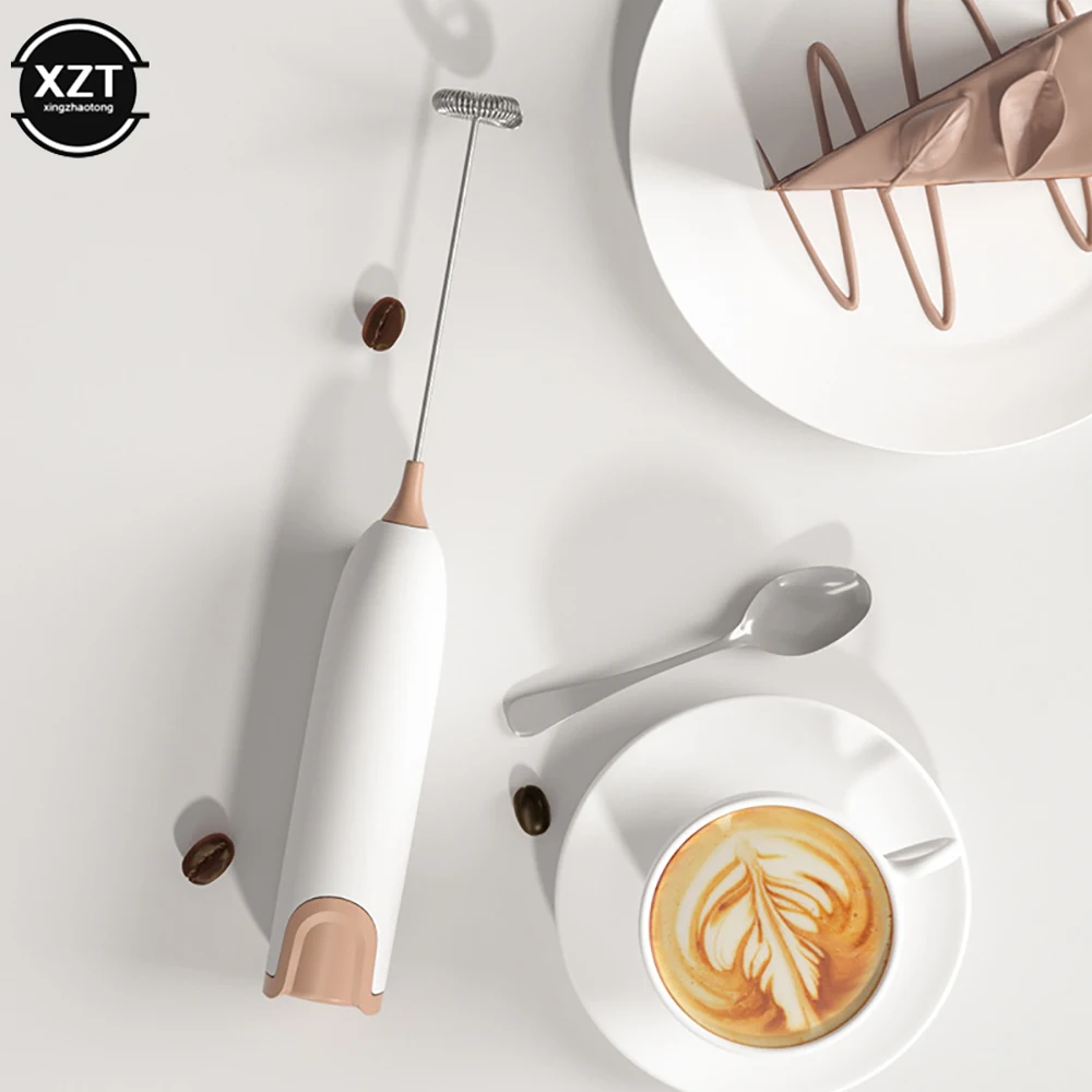 Electric Milk Frother Kitchen Drink Foamer Whisk Mixer Stirrer Coffee Cappuccino Creamer Whisk Frothy Manual Blend Whisker Egg milk frother,electric whisk,handheld electric whisk