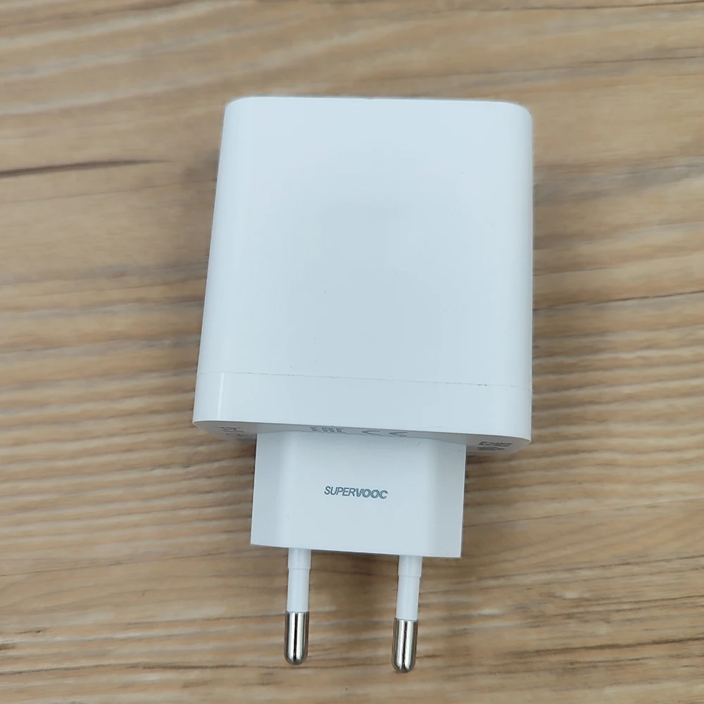 100W SuperVOOC Fast Charger with 10A Type C Cable and Quick Charging Adapter