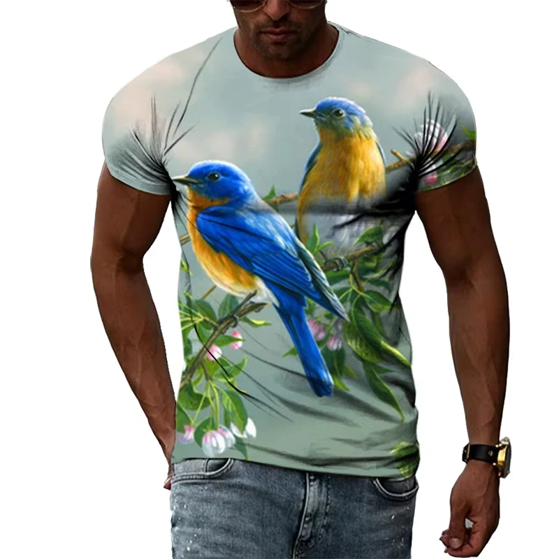 Mens Summer Casual Short Sleeve T Shirt