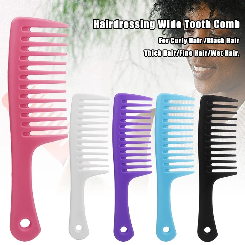 1 piece Thick Hair Comb Heat-Resistant Moisture-Resistant Curling Brush for Real Hair Wigs
