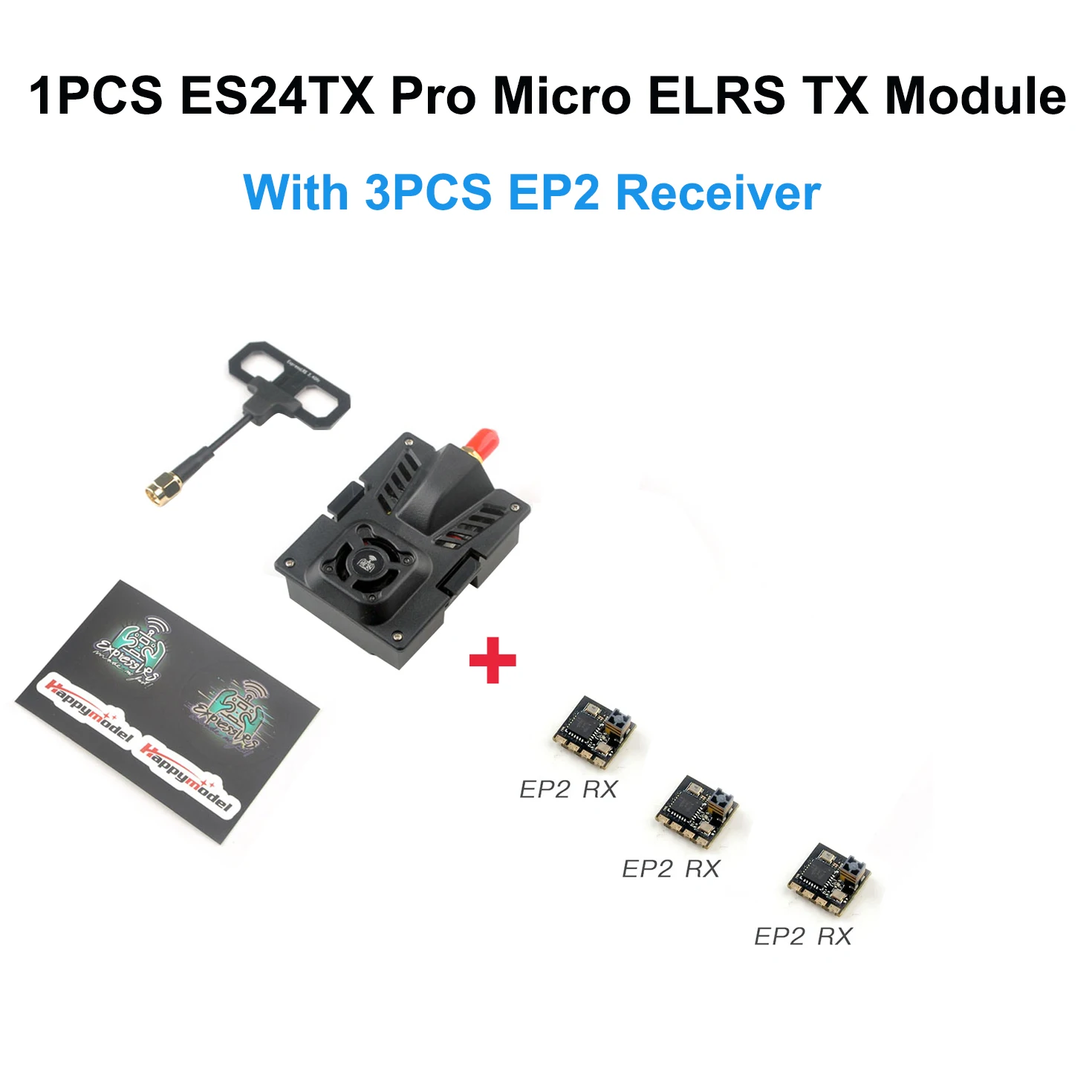 Antennes 40mm 4PCS pour Radio ELRS FPV - ES24TX Pro