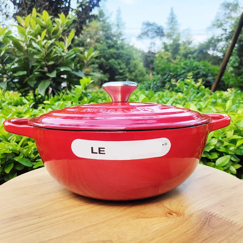 10CM Heart Shaped Red Dutch Oven Small Enameled Cast Iron Pot With Lid  Saucepan Casserole Kitchen Accessories Cooking Tools - AliExpress