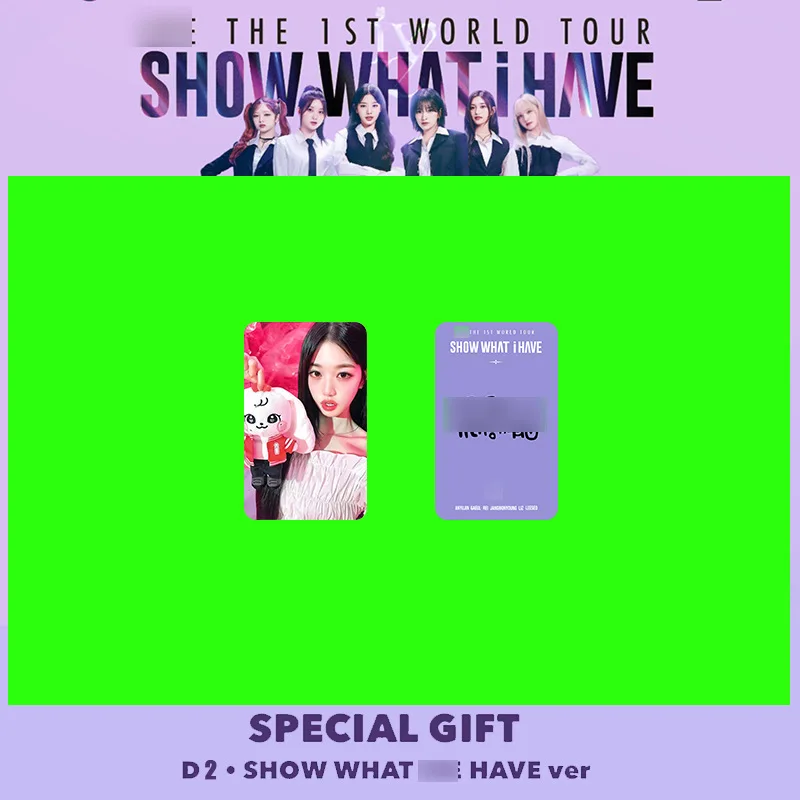 6pcs/set Kpop IVE Seoul World Tour Small Card World Tour Concert Album LOMO Card YUJIN LIZ WONGYONG Postcard Photo Card