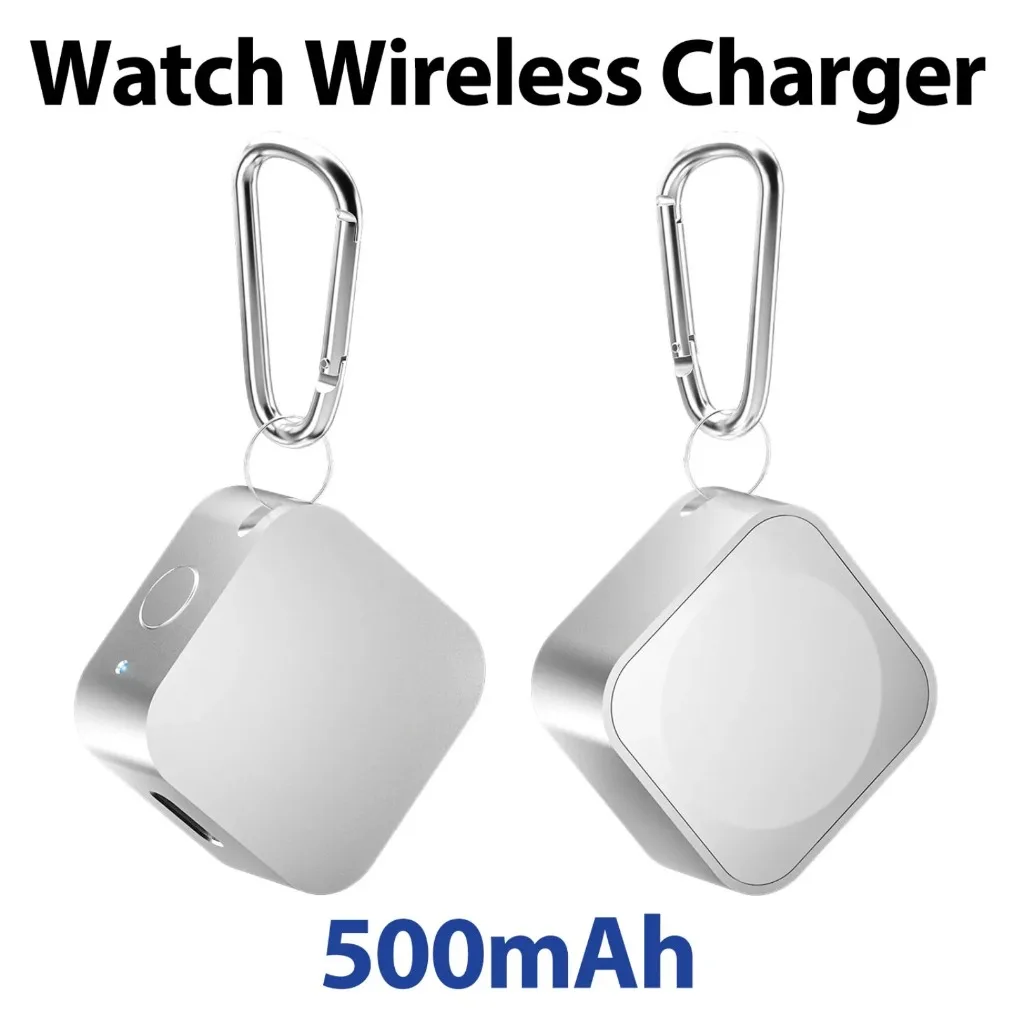 Magnetic Smart Watch Wireless Charger 500mAh Power Bank for Apple Watch Series 11 10 9 8 7 6 5 4 3 Ultra 2 SE Fast Charging Dock