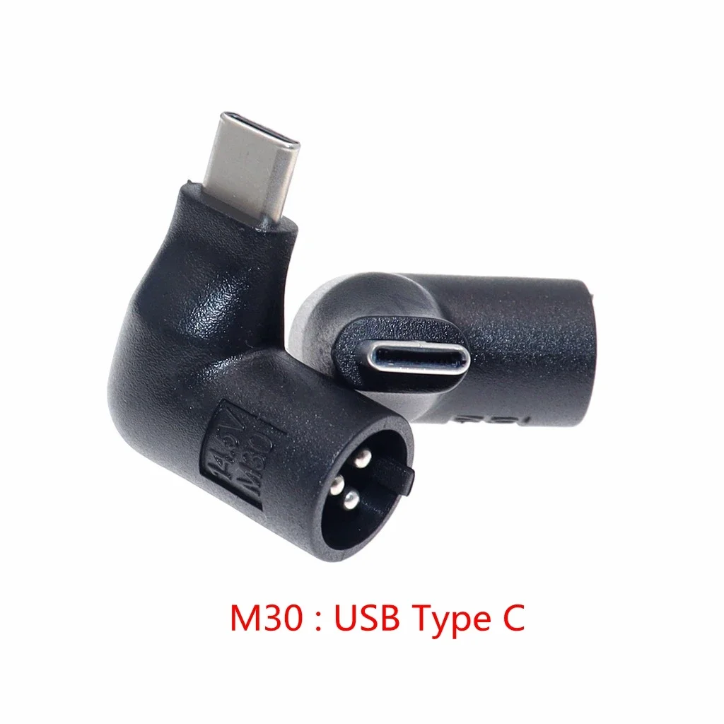 Coax Connector M1-M25 3 Pin Universal Laptop Charger DC Tips Connectors One end USB One end DC 3 Pin Jack Male